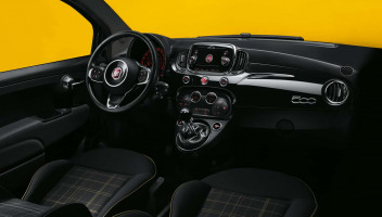 Fiat 500C Wnętrze 